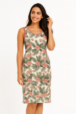 Botanical Print Nightgown
