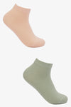 High Ankle Socks - 2 Pairs