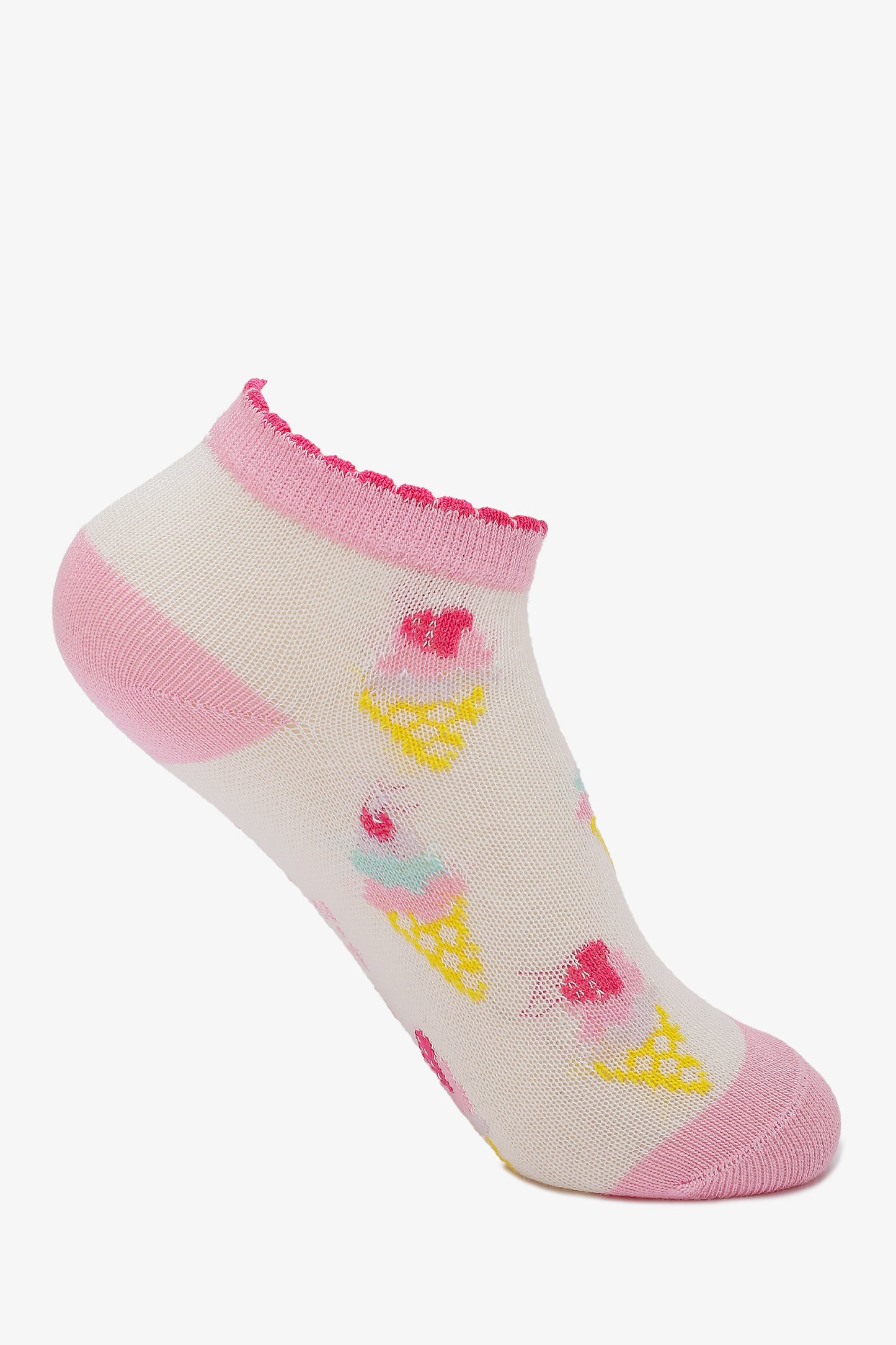 شرابات بناتي بطبعة آيس كريم – زوجين