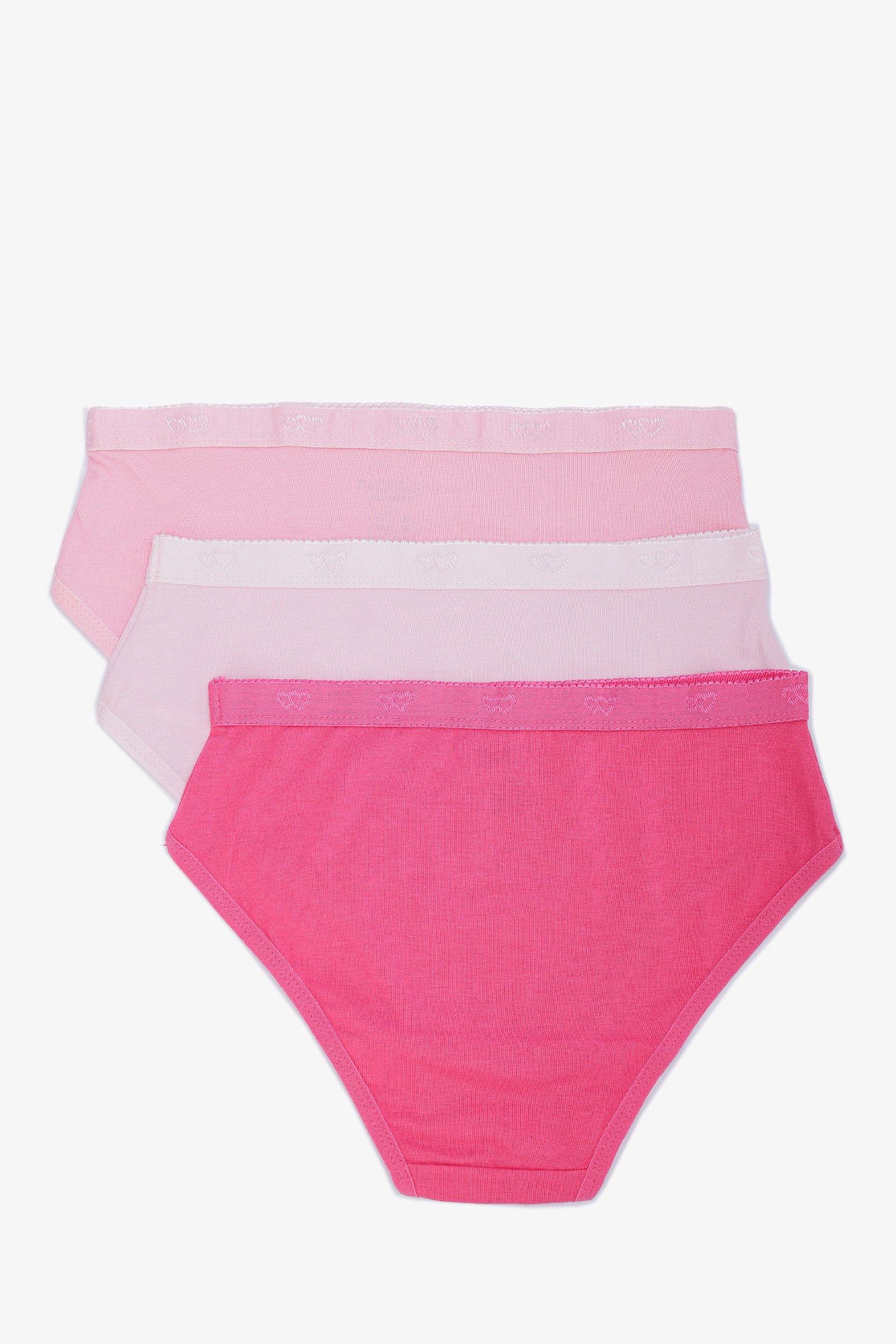 Pack of 3 Colored Brief Panties