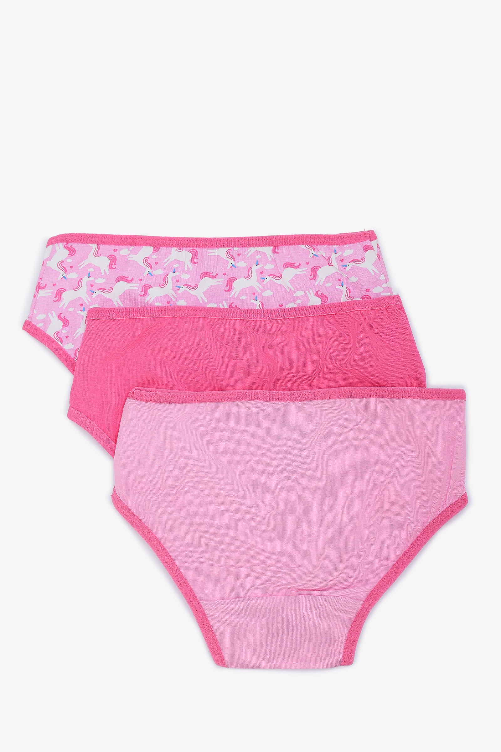Pack of 3 Girly Brief Panties