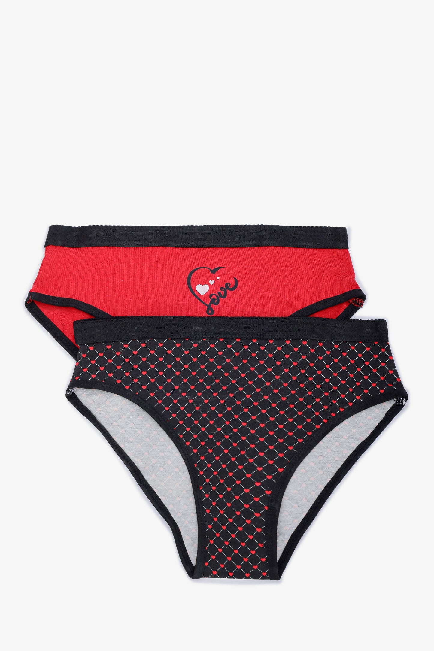 Pack of 2 Colored Brief Panties