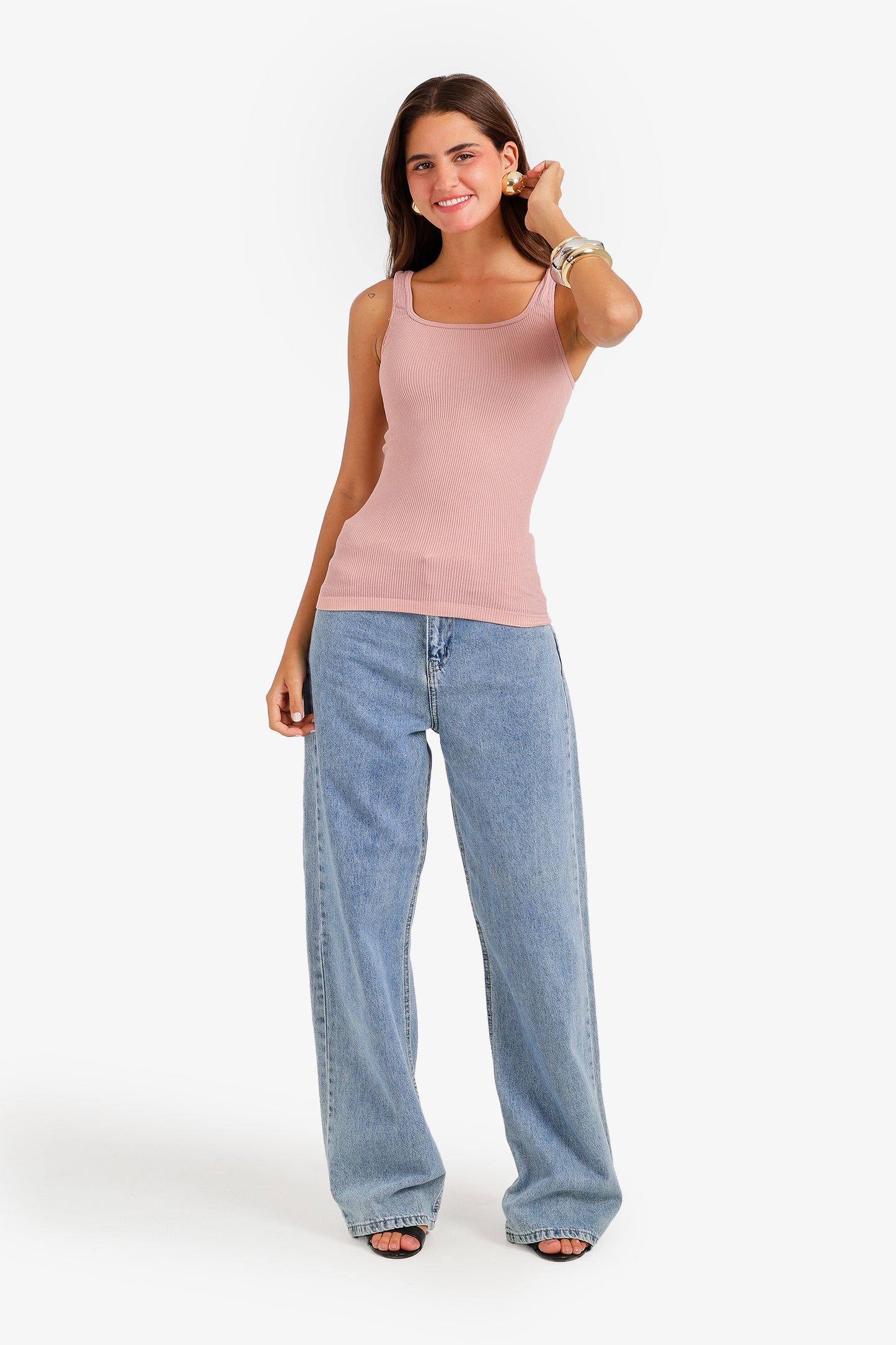 Scoop Neck Tank Top