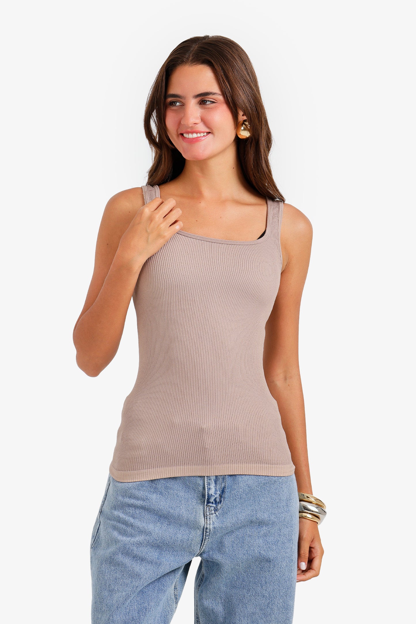 Scoop Neck Tank Top