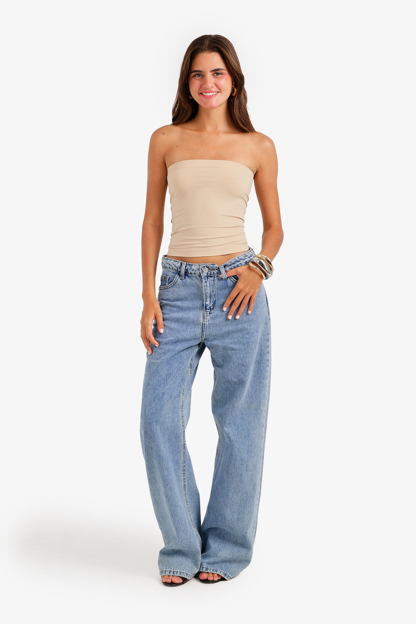 Strapless Seamless Tube Top