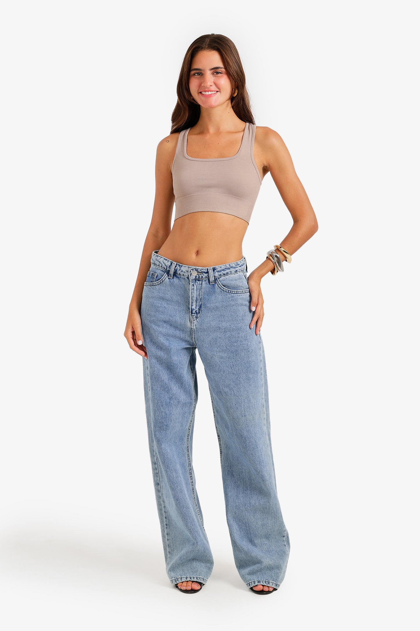 Ribbed Sports Bra