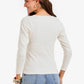 Long Sleeves Ribbed Top