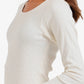 Long Sleeves Ribbed Top