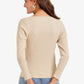 Long Sleeves Ribbed Top