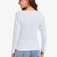 Long Sleeves Ribbed Top