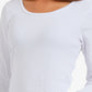 Long Sleeves Ribbed Top