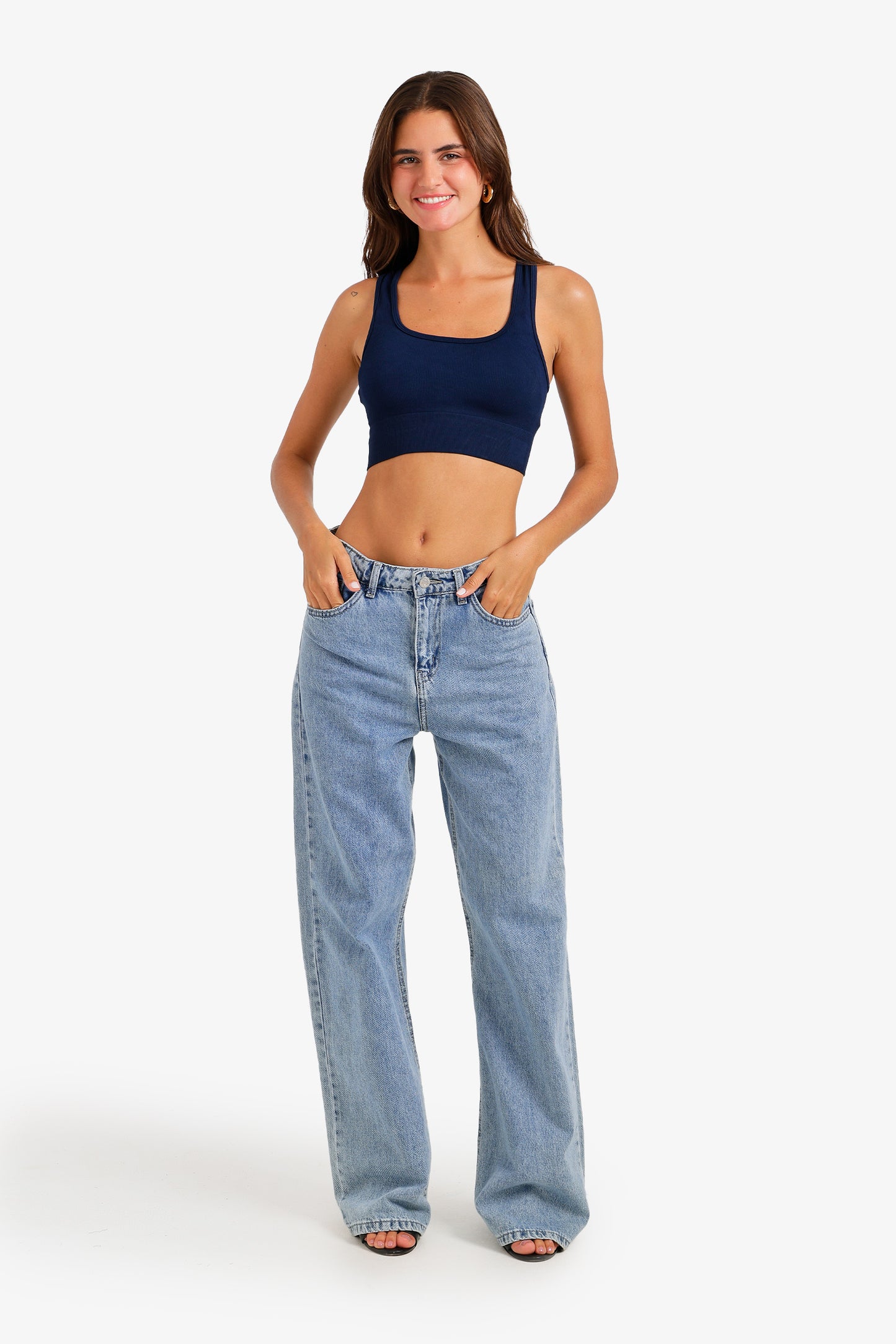 Ribbed Sports Bra