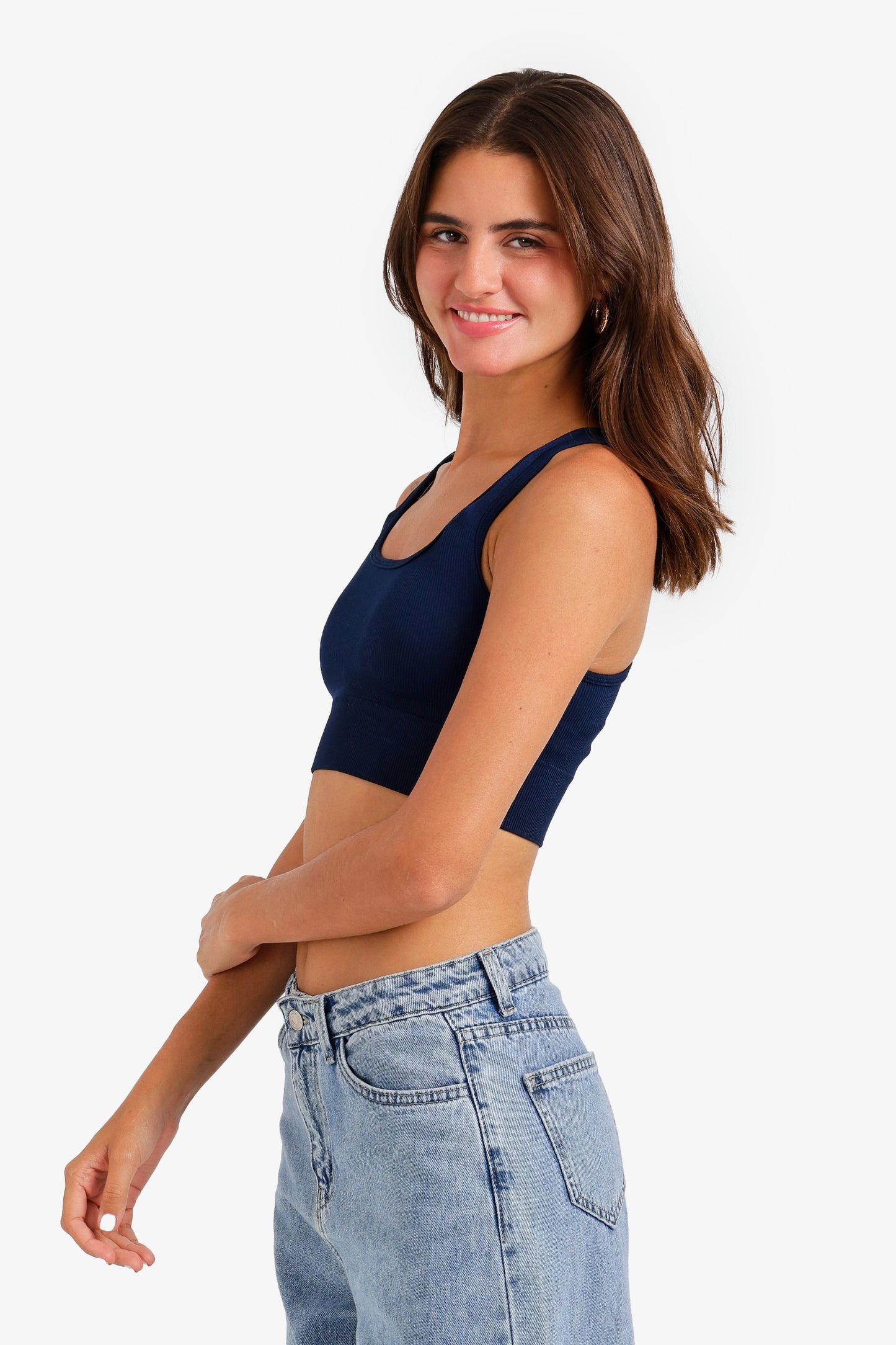 Ribbed Sports Bra