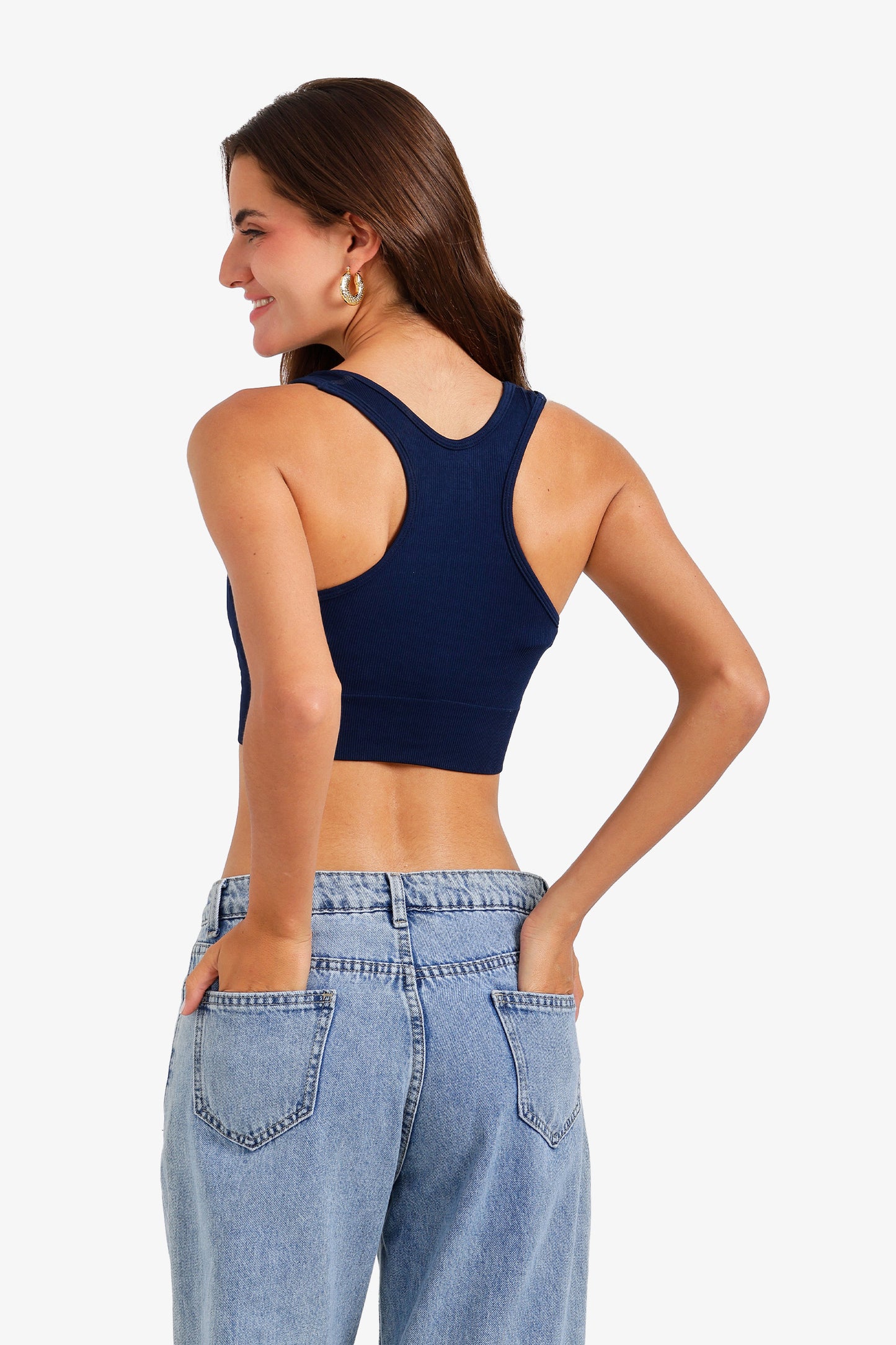 Ribbed Sports Bra
