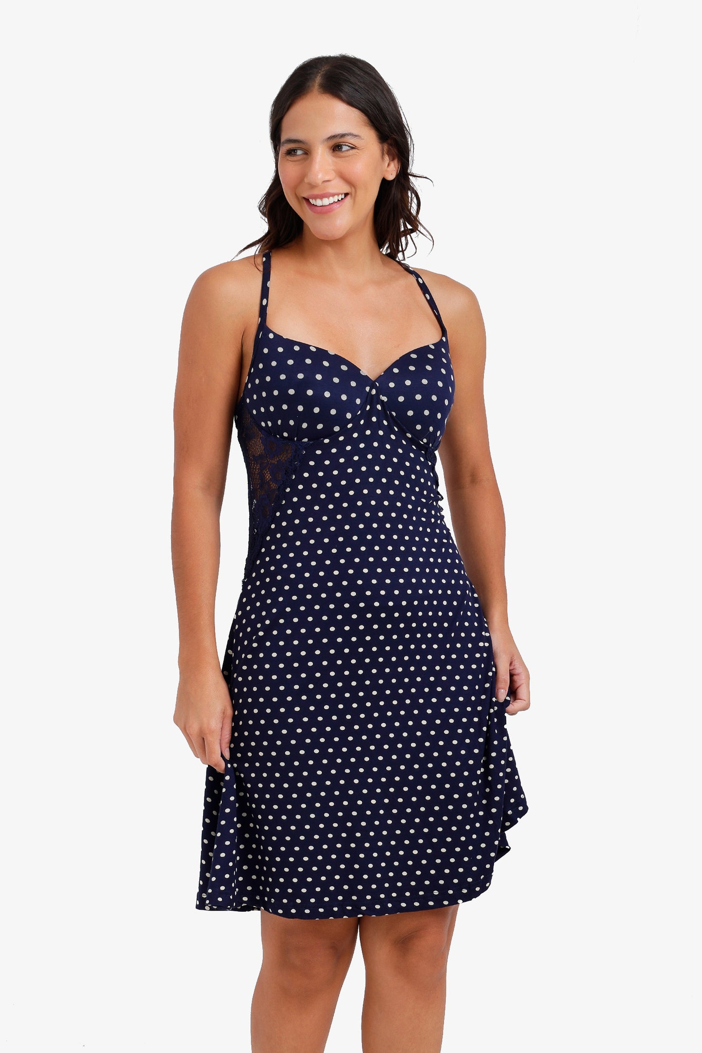 Polka Dot Nightgown