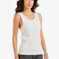 Ribbed Crossed Back Top