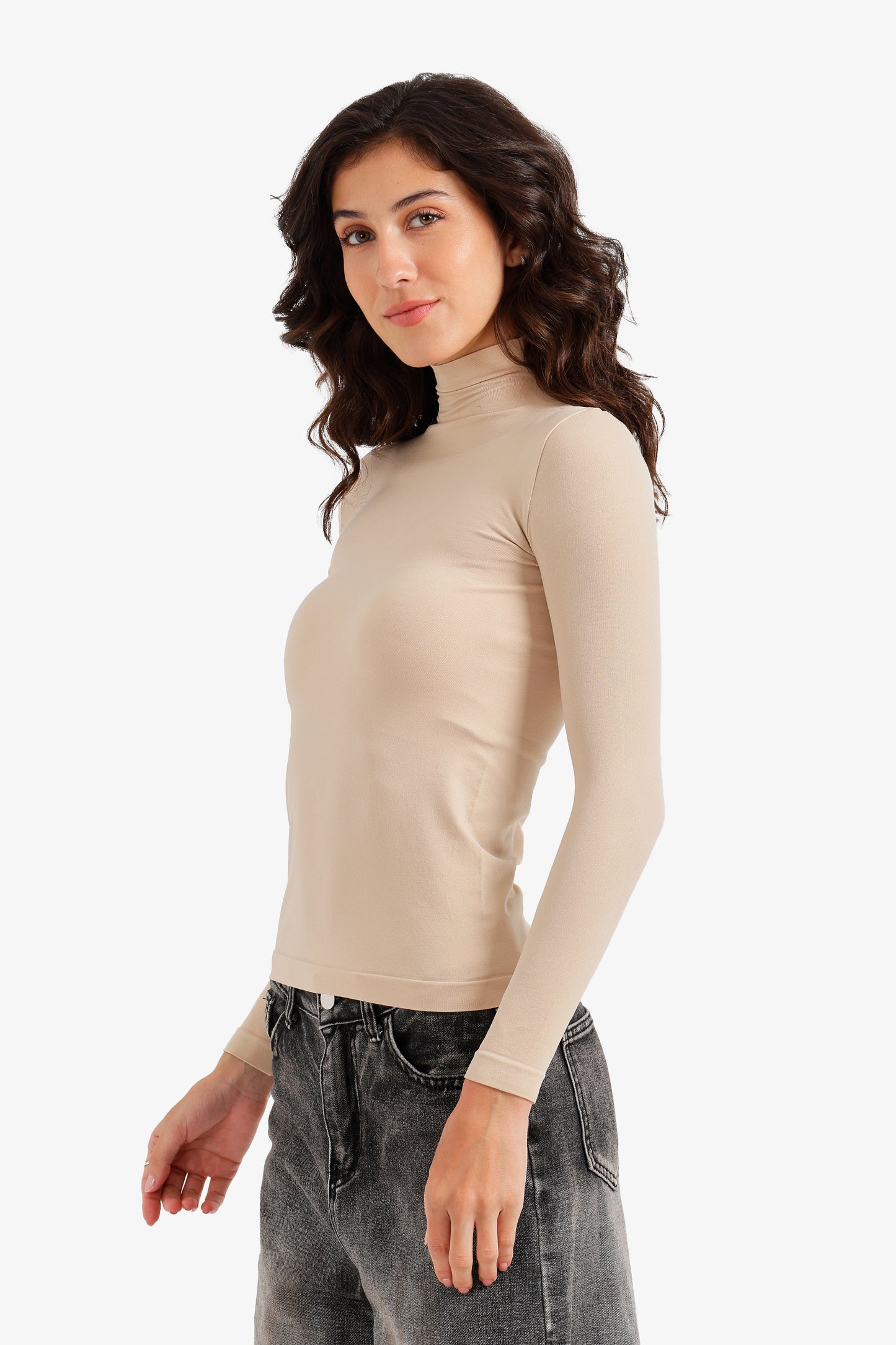 High Neck Top