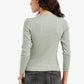 Long Sleeves Ribbed Top