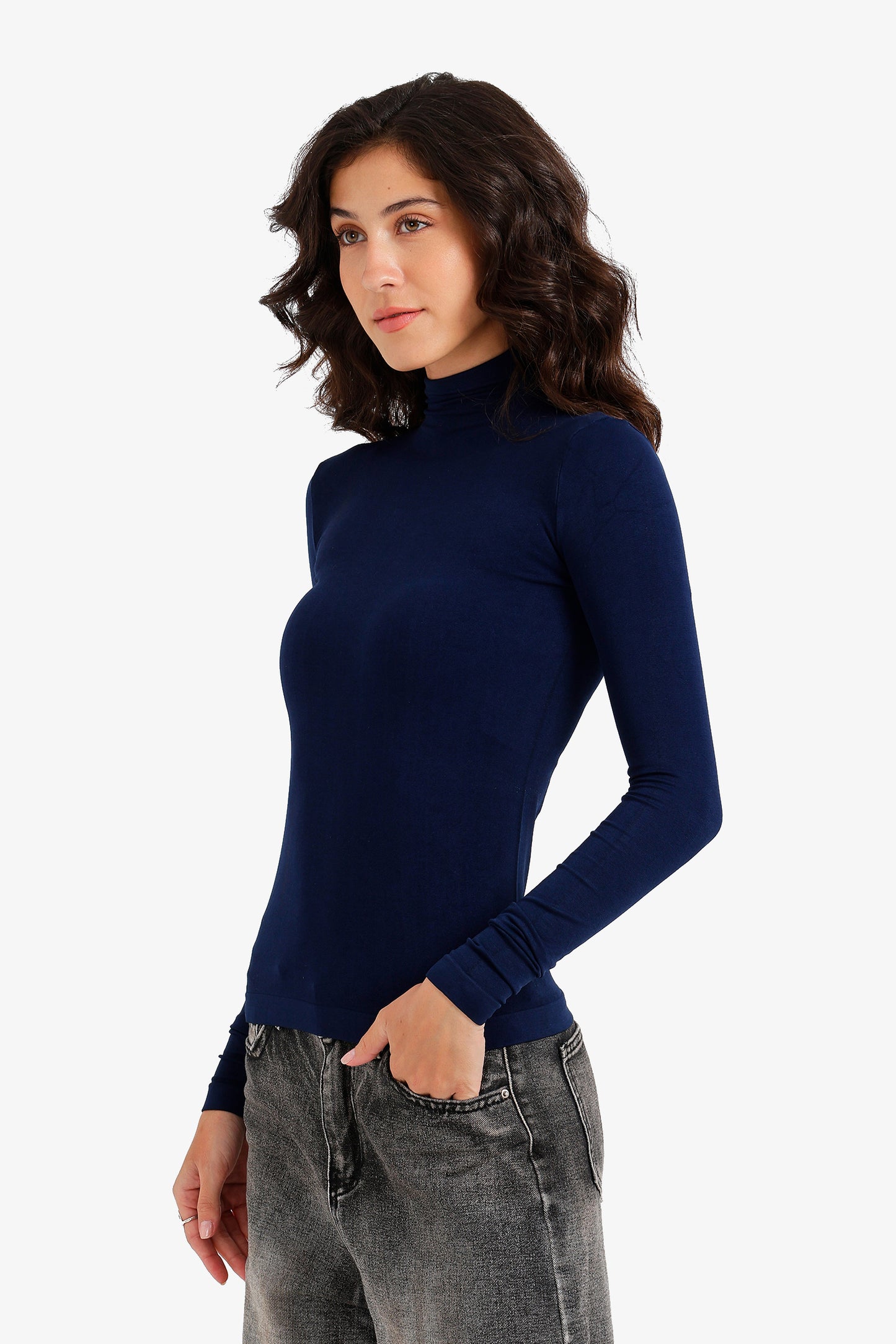 High Neck Top