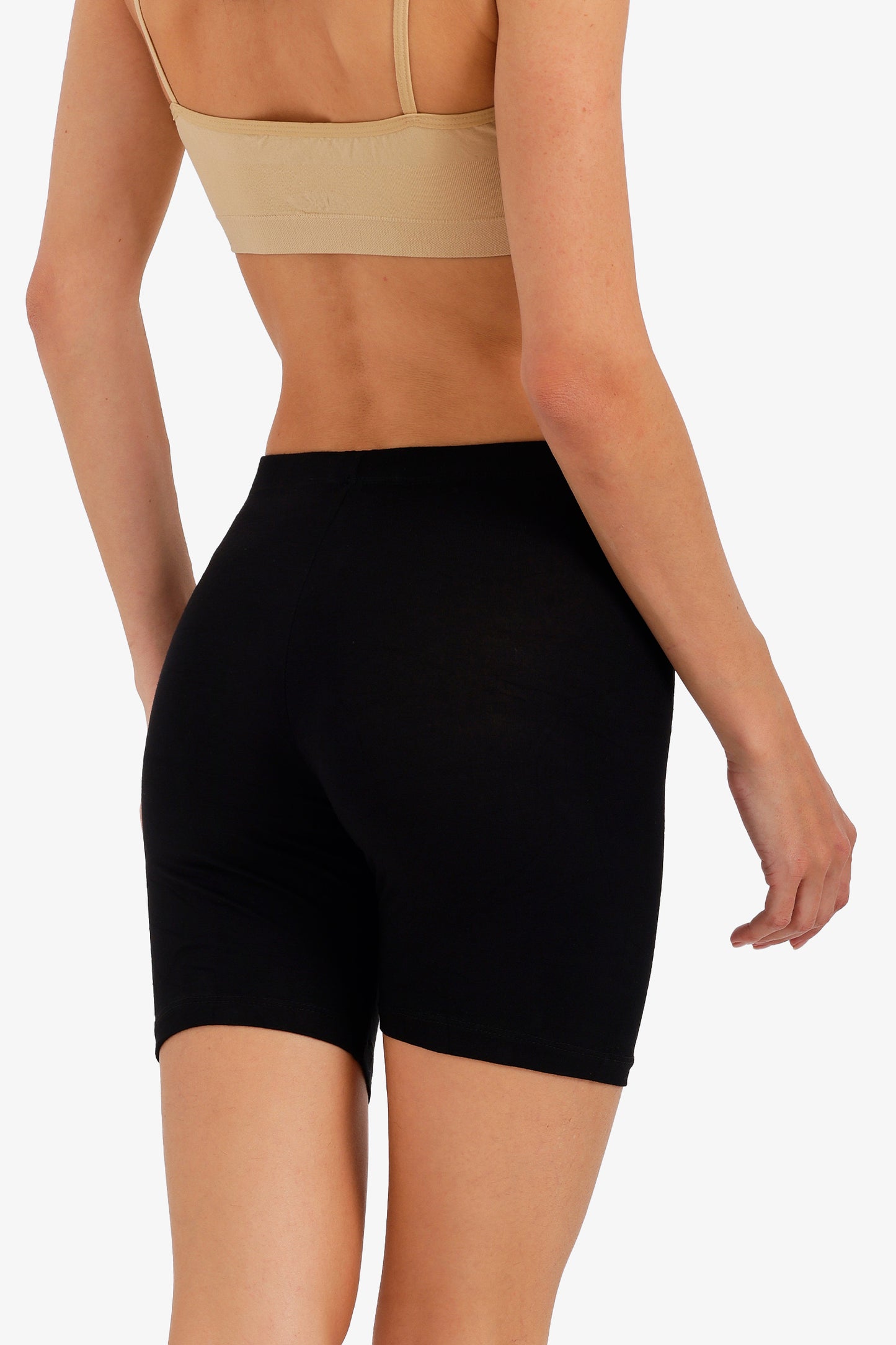 Solid Leggings Shorts