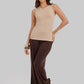 Round Neck Sleeveless Top