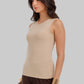 Round Neck Sleeveless Top