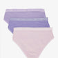Pack of 3 Colored Brief Panties