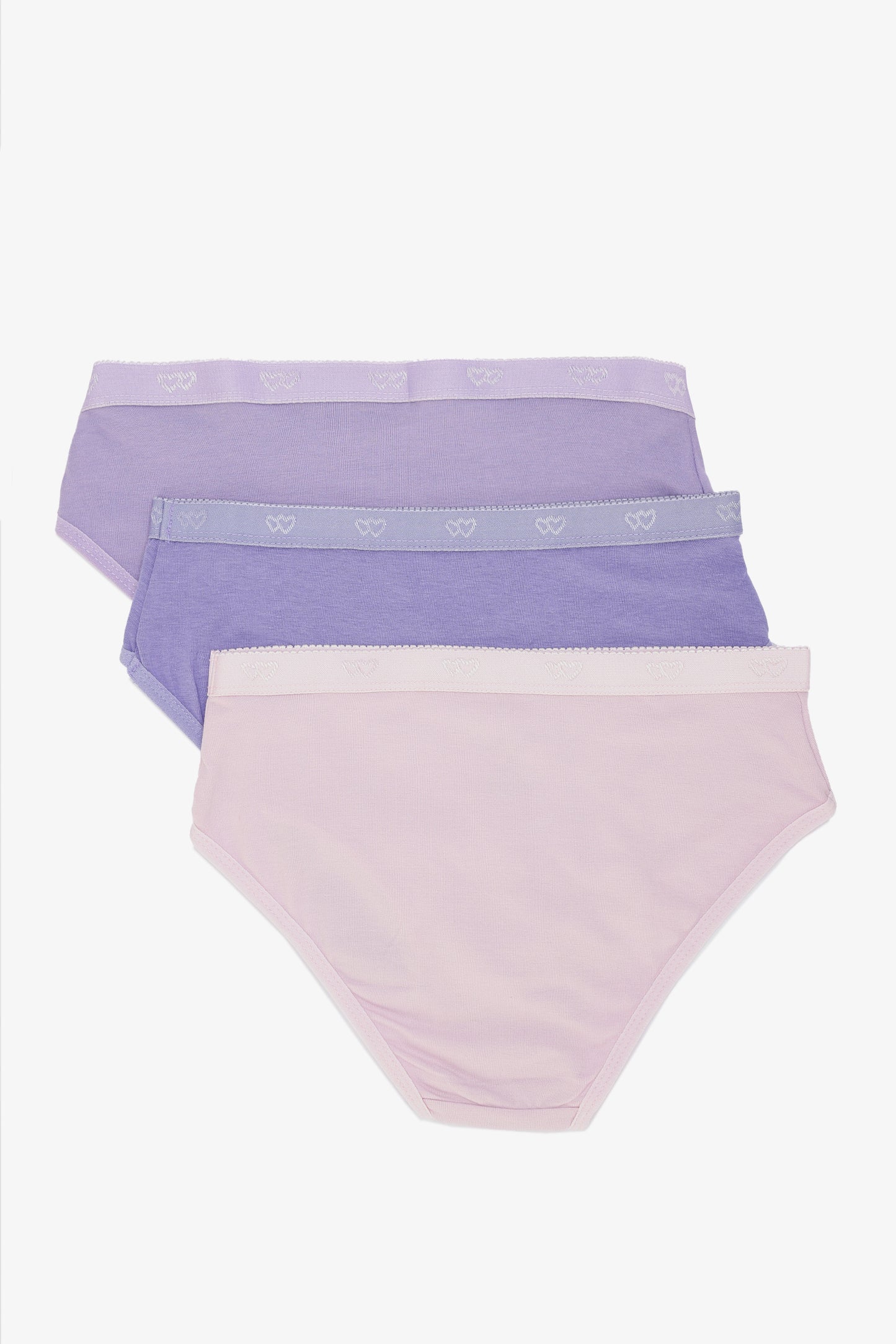 Pack of 3 Colored Brief Panties