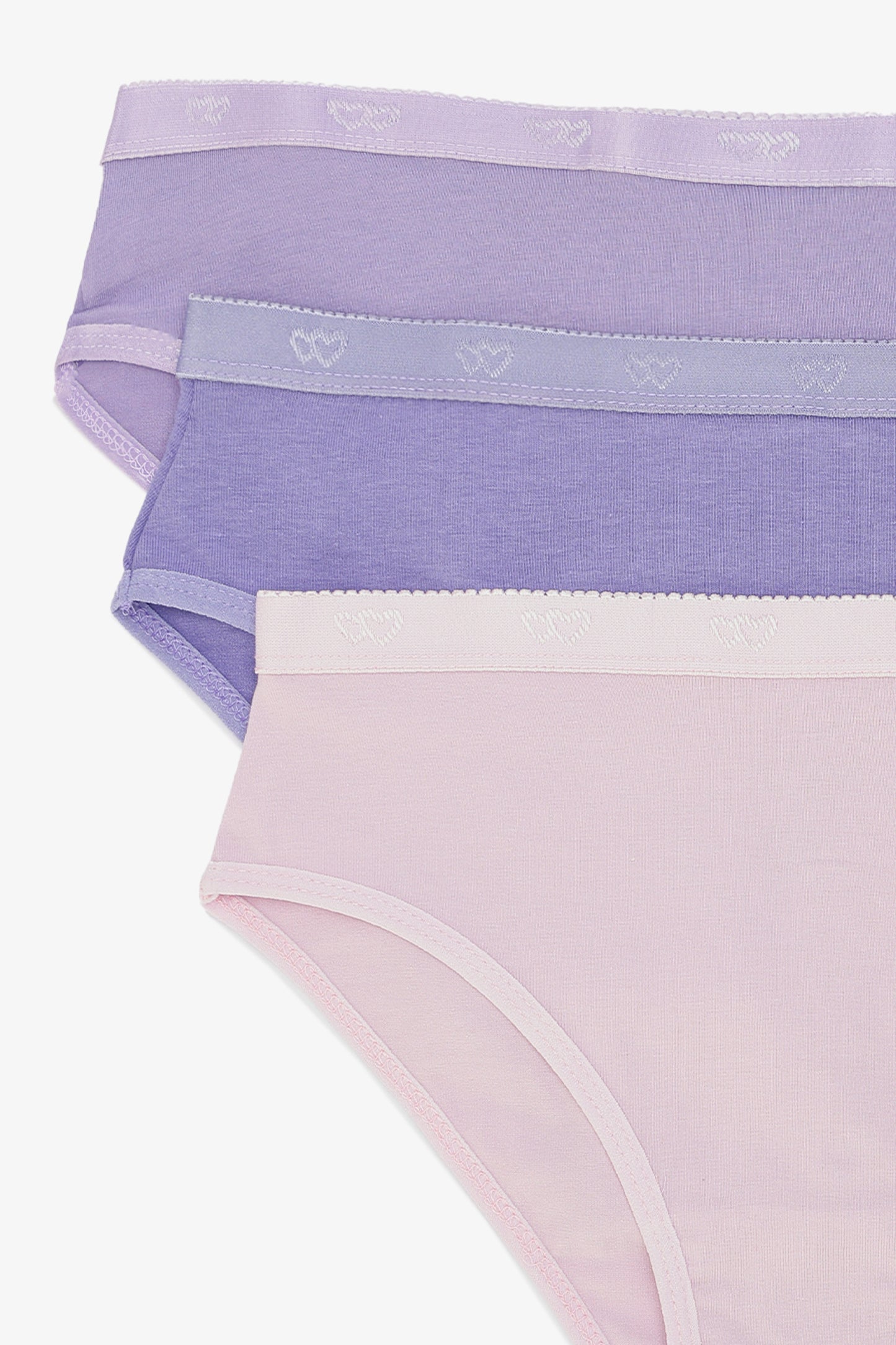 Pack of 3 Colored Brief Panties