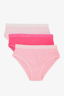 Pack of 3 Colored Brief Panties