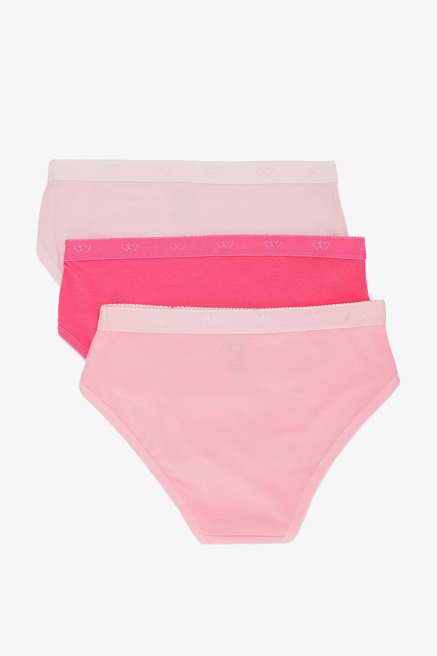 Pack of 3 Colored Brief Panties