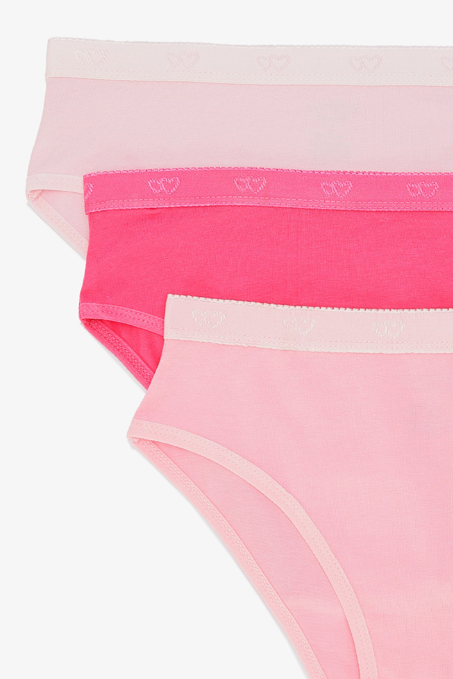 Pack of 3 Colored Brief Panties