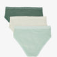 Pack of 3 Colored Brief Panties