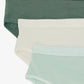 Pack of 3 Colored Brief Panties
