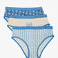 Pack of 3 Colored Brief Panties