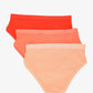 Pack of 3 Colored Brief Panties