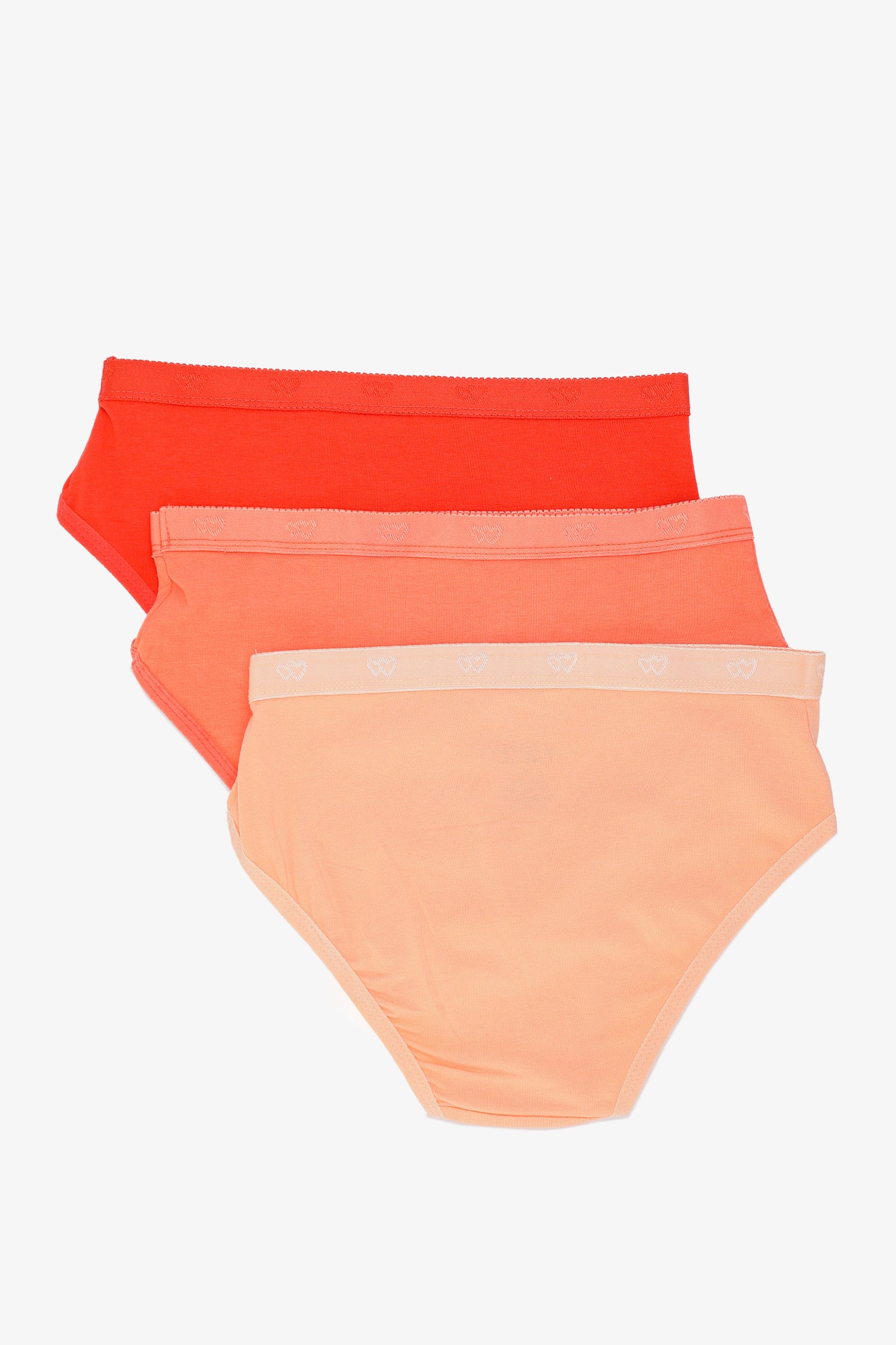 Pack of 3 Colored Brief Panties
