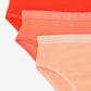 Pack of 3 Colored Brief Panties