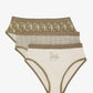 Pack of 3 Colored Brief Panties