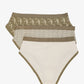 Pack of 3 Colored Brief Panties