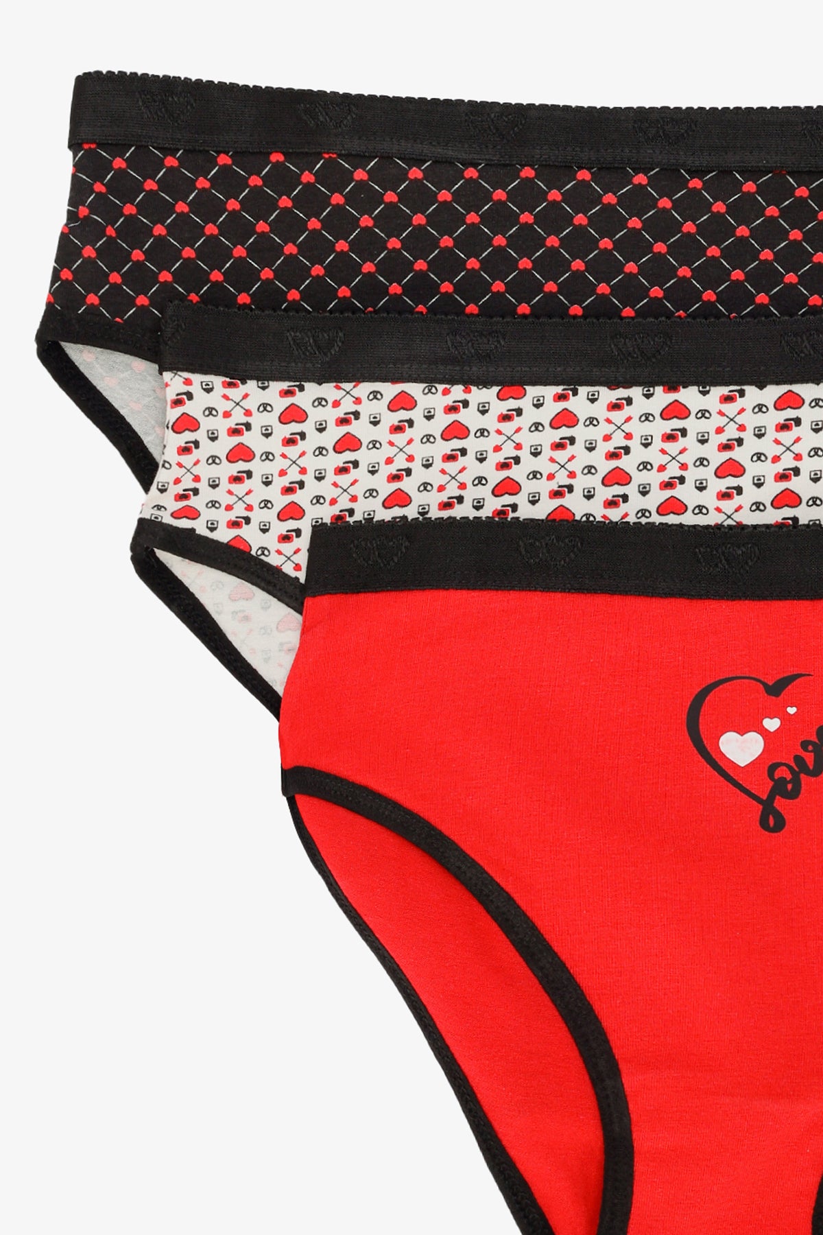 مجموعة من 3 بانتي بريف ملون