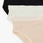 Pack of 3 Colored Brief Panties