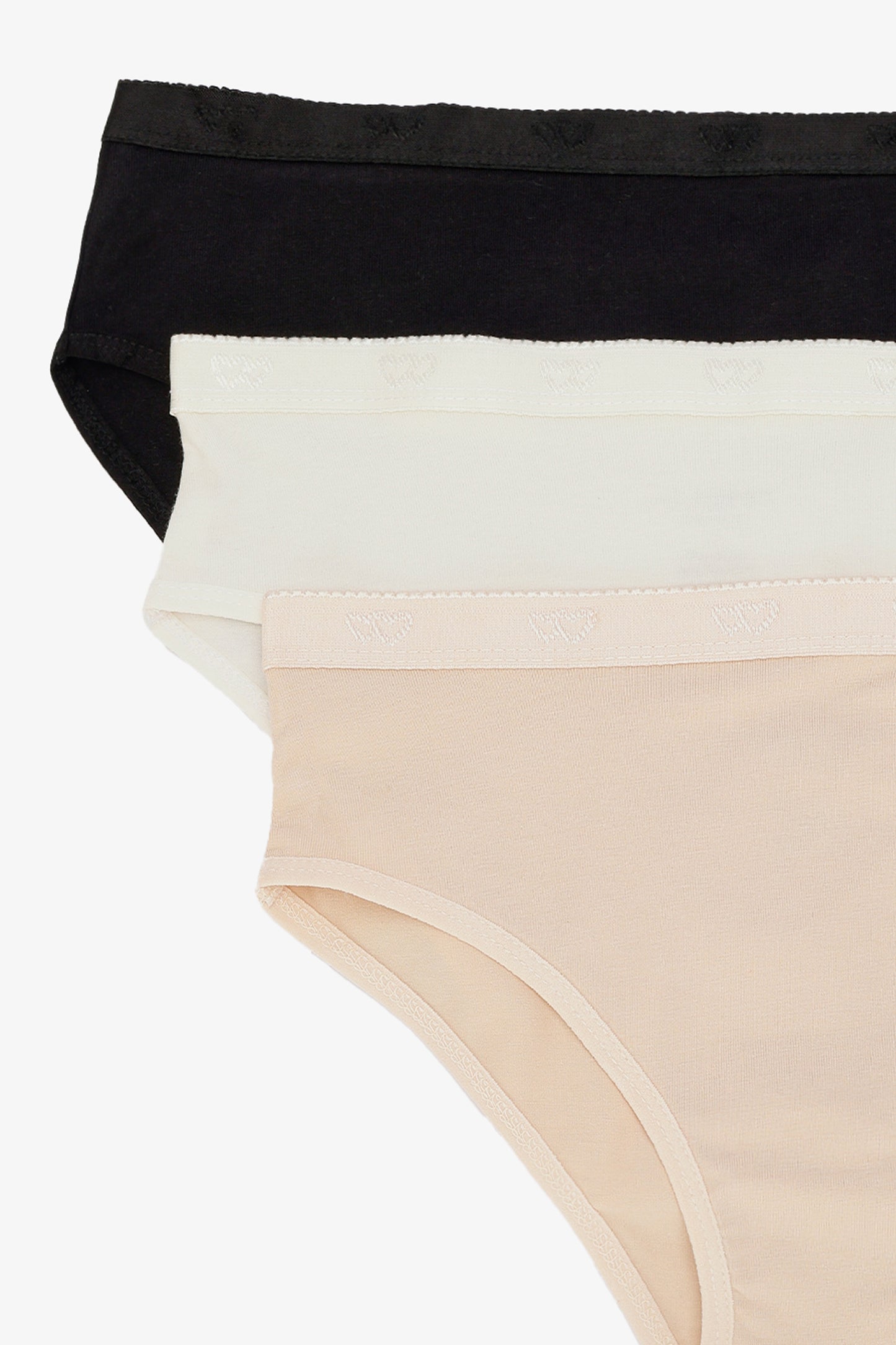 Pack of 3 Colored Brief Panties