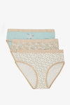 Pack of 3 Colored Brief Panty
