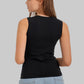 Round Neck Sleeveless Top