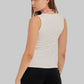 Round Neck Sleeveless Top