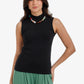 Slim-Fit Sleeveless Top