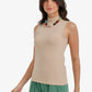 Slim-Fit Sleeveless Top