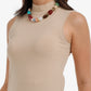 Slim-Fit Sleeveless Top