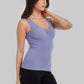 Ruched V-Neck Top